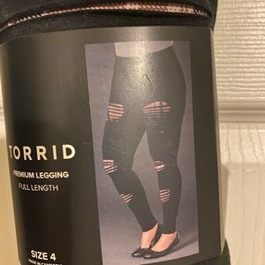 TORRID Premium Leggings - Plaid Slash